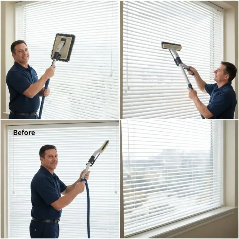 Lavagem de Persianas e Cortinas